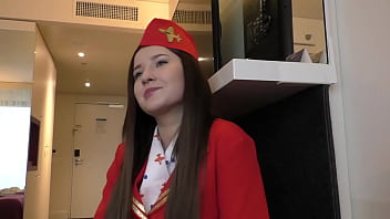 Air hostess cherry bright creampied