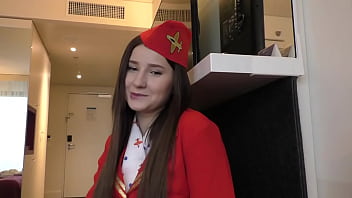 Air hostess cherry bright creampied