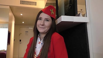 Air hostess cherry bright creampied