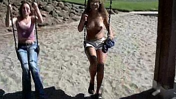 Publicflash logan naked outdoors