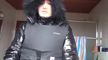 Brokenbitchs beautiful face covered by a realfleshmask looking life like