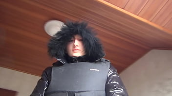 Brokenbitchs beautiful face covered by a realfleshmask looking life like