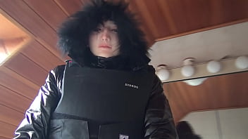 Brokenbitchs beautiful face covered by a realfleshmask looking life like