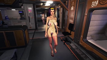 Shapely faye valentine with big breasts dances alone in alluring underwear