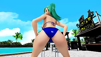 Dragon ball mmd bulma pov pool sex