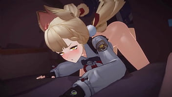 Zenless zone zero alice thymefield 3d hentai sex animation cowgirl & doggy scene