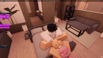 Roblox slut gets fucked