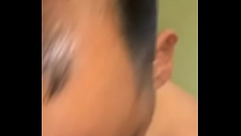 Asian guy loves chocolate pussy