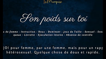 Son poids sur toi french audio porn for women
