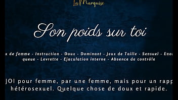 Son poids sur toi french audio porn for women