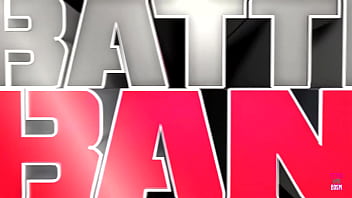 Ally kay a versatile blonde maintains a wide stance as the victor of the fight thrusts