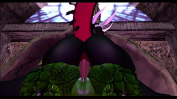 Dragon knight fucks his queen cynder