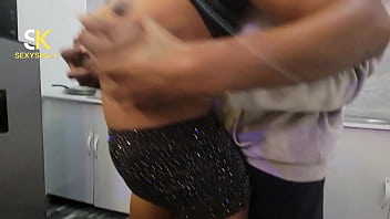 Wife fucks hubby friend while he watches manchester city vs manchester united football