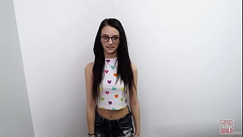 Paisley shows the pink of her pussy