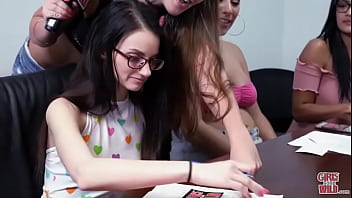 Paisley shows the pink of her pussy