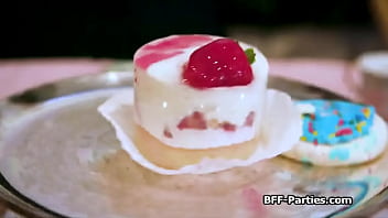 Three classy babes ending up on dick