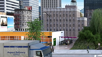 He helped her find a phone and now she's sucking his dick to thank him hentai kink maker