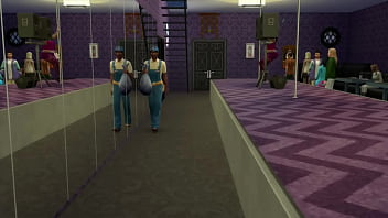 A dancer is fucked by a nightclub employee