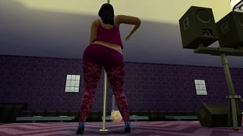 A dancer is fucked by a nightclub employee