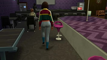 A dancer is fucked by a nightclub employee