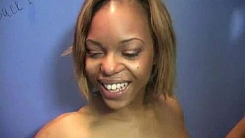 Interracial white lady confesses her sins at gloryhole 21