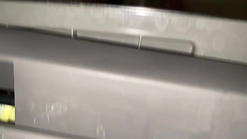 Nadia found a butt plug on the firdge and had to try it