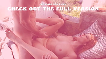 Horny ginger gf gets fucked raw in the sun