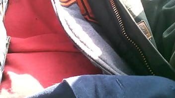 Getting my hard cock out in public