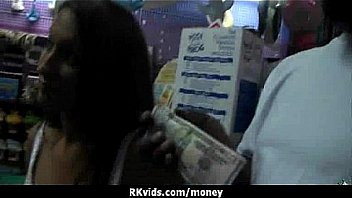 Sexy wild chick gets paid to fuck 2