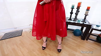 Nice tits milf sara jay finger fucks & vibes her wet cougar twat