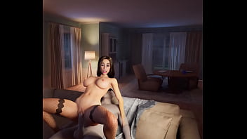 Шикарная молодая девушка с сочной большой грудью пришла ко мне в гости