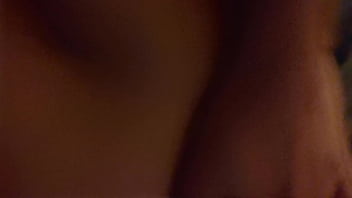 White slut gets fucked and nutted in