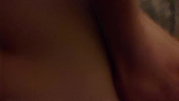 White slut gets fucked and nutted in