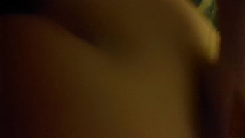 White slut gets fucked and nutted in