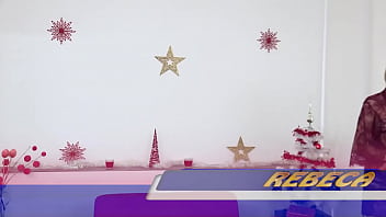 Festive frolick with rebeca by wet and puffy