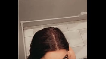 Teen cumslut sucks & fucks stranger behind school vending machine