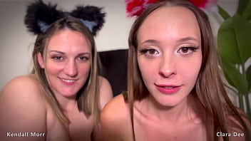 Trick or treat vampire babes make you their fucktoy with kendall morr Trick or treat vampire babes make you their fucktoy with kendall morr
