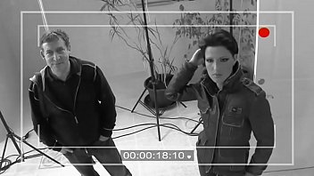 Two hard cocks screw all the holes of a stunning brunette