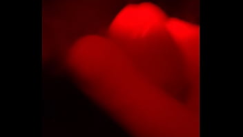 Dick is wet of cumming