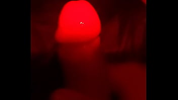 Dick is wet of cumming