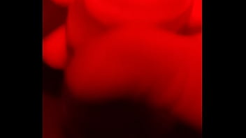 Dick is wet of cumming