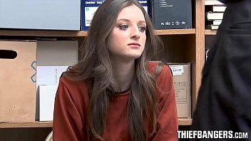 Y hottie busted & fucked for stealing in mall store