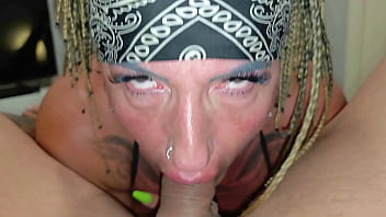 Deep blowjob eating your milk