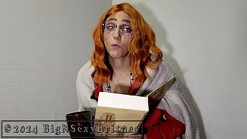 Big n sexy britney heads to the library hot librarian blowjob and facial promo video 1 minute sfw teaser
