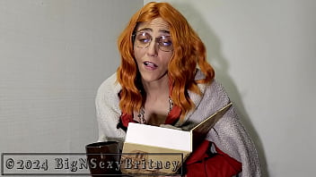 Big n sexy britney heads to the library hot librarian blowjob and facial promo video 1 minute sfw teaser