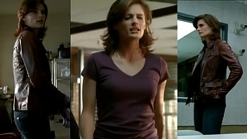 Stana from tv show castle