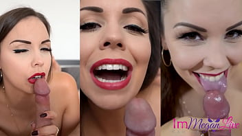 Red lipstick frenulum licking orgasm complete preview immeganlive