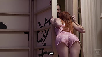 My redheaded stepsister asked to comfort her lonely asian friend and joined in the process My redheaded stepsister asked to comfort her lonely asian friend and joined in the process