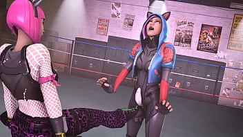 彼女の角質なおちんちんを叩く