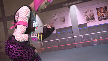 彼女の角質なおちんちんを叩く